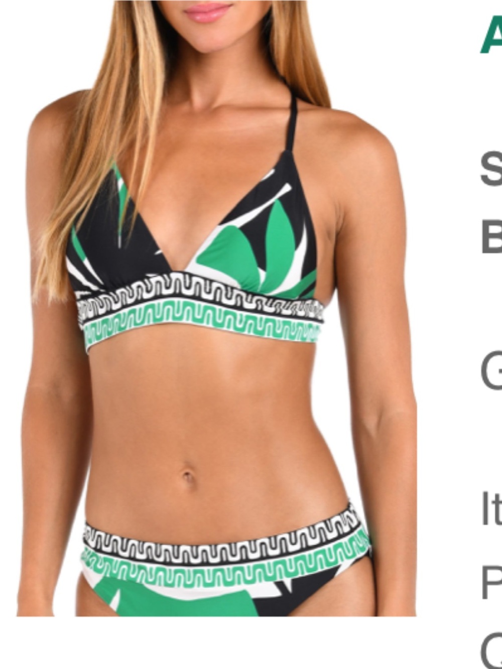 Sunshine 79 bikini top and bottom